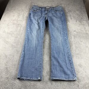 Levis‎ 529 Curvy Boot Cut Jeans Womens 16M Blue Medium Wash Mid Rise